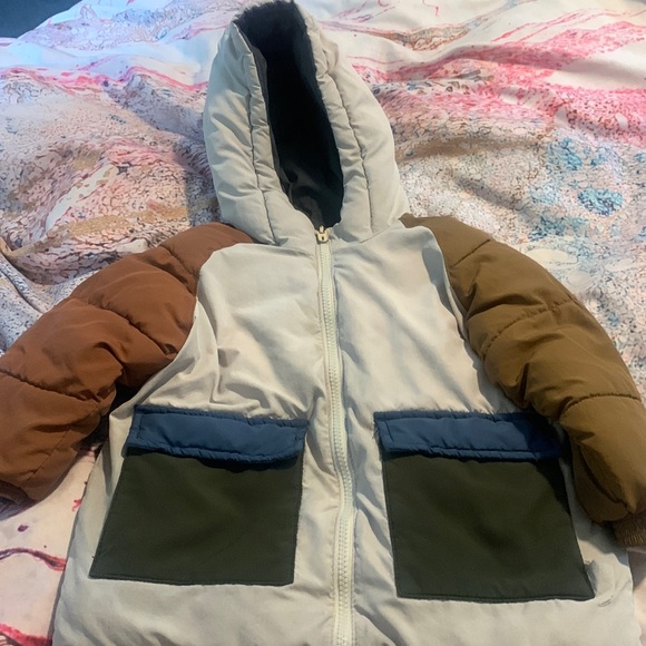Zara reversible toddler coat - Picture 2 of 6